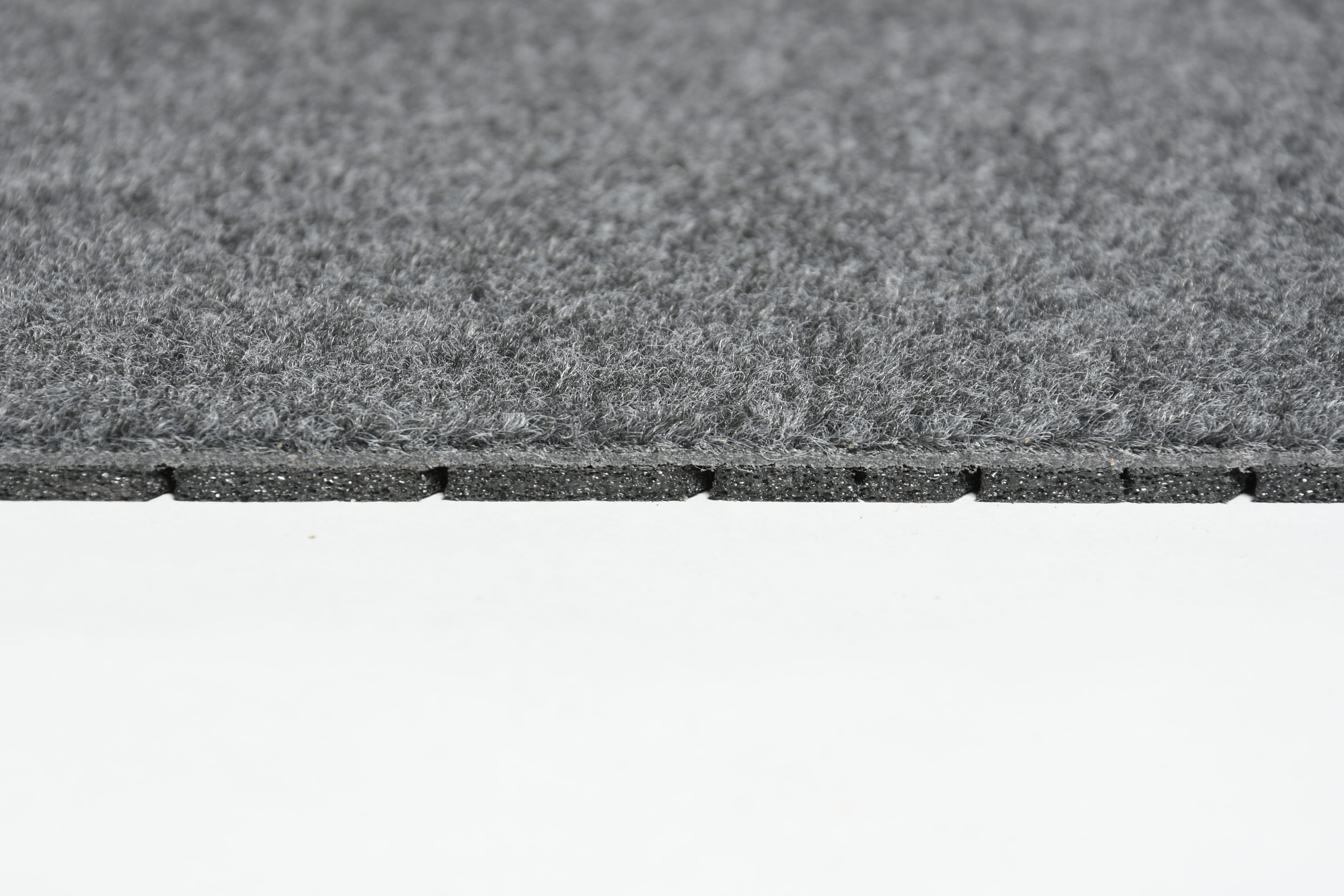 Dry step termomatta i  mellan grå färg till inglasad balkong